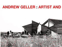 Tablet Screenshot of andrewgeller.net